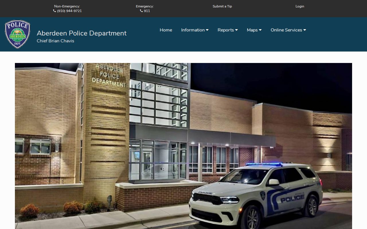 Aberdeen criminal record Citizen Connect search in Moore County